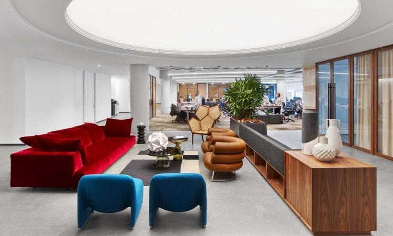 1000平方米計算機存儲公司辦公室設計