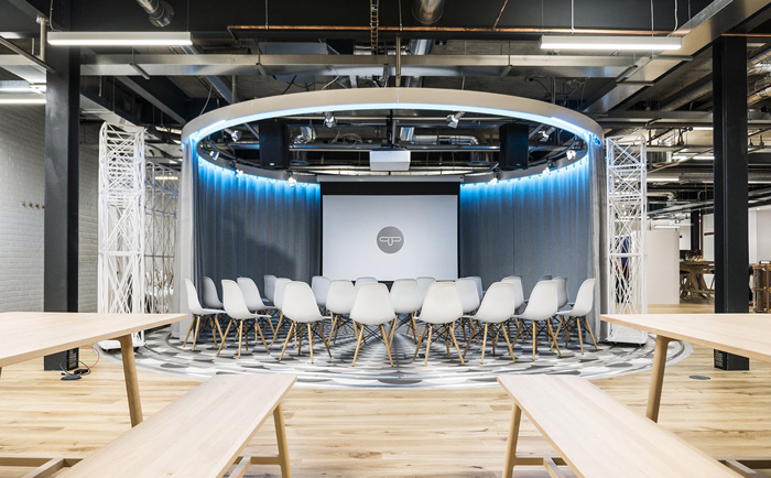 1300平米科技公司辦公樓裝修設計