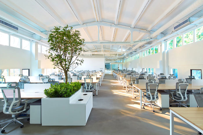 1500平米廠房辦公樓裝修設計