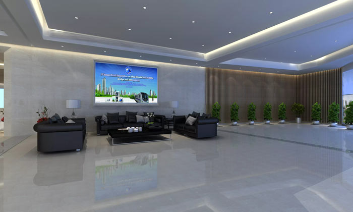 1800平米地鐵指揮中心辦公樓裝修設(shè)計(jì)