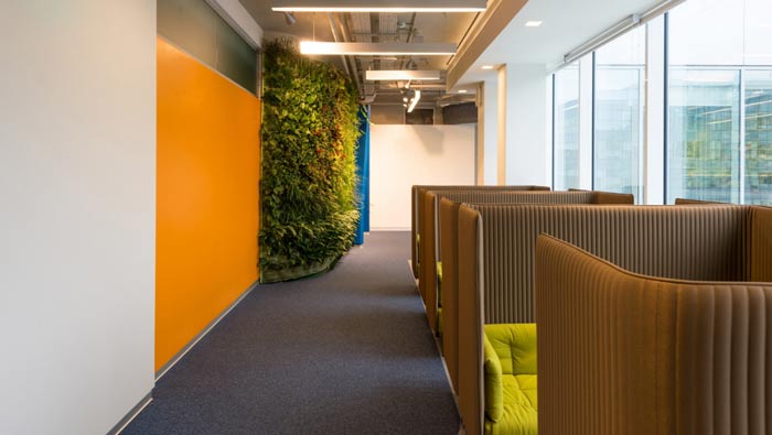 700平米科技信息公司辦公室裝修設計