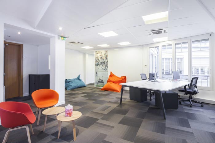 350平米空氣環保公司辦公室裝修設計