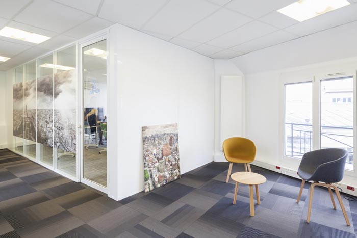 350平米空氣環保公司辦公室裝修設計