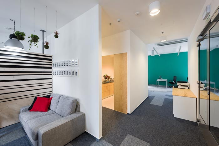 600平米節能技術公司辦公室裝修設計