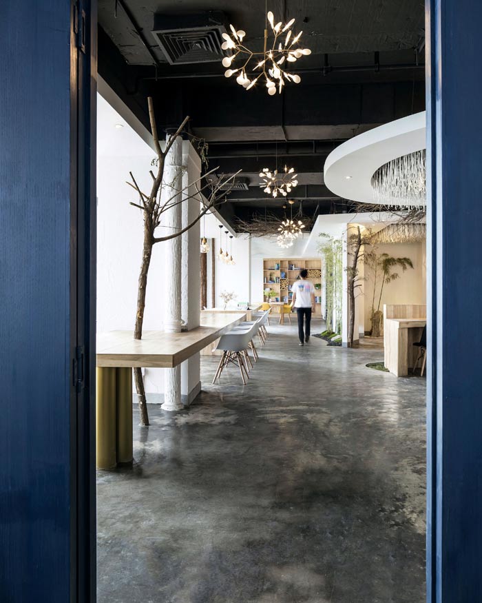 360平米節能環保公司辦公室裝修設計