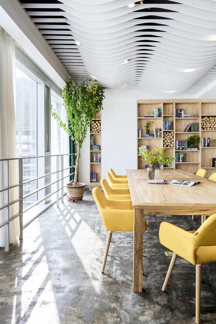 360平米節能環保公司辦公室裝修設計