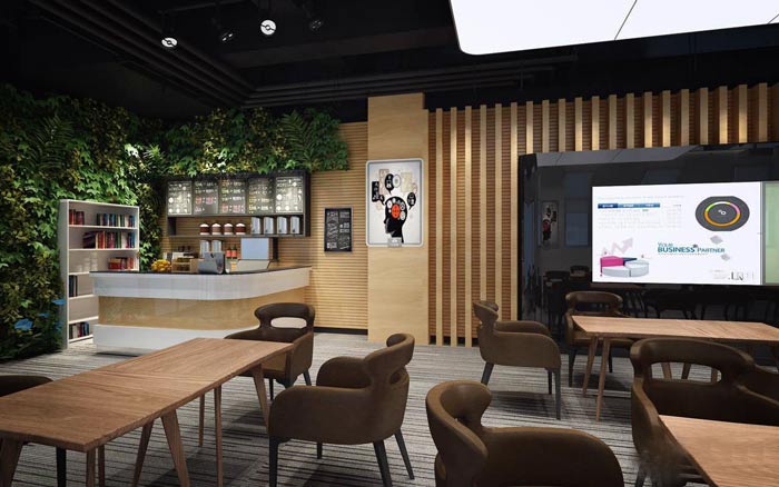 420平米紡織公司辦公室裝修設(shè)計(jì)