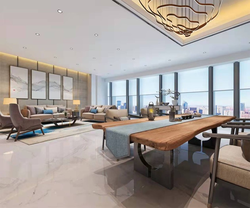 2300平米辦公樓裝修設計