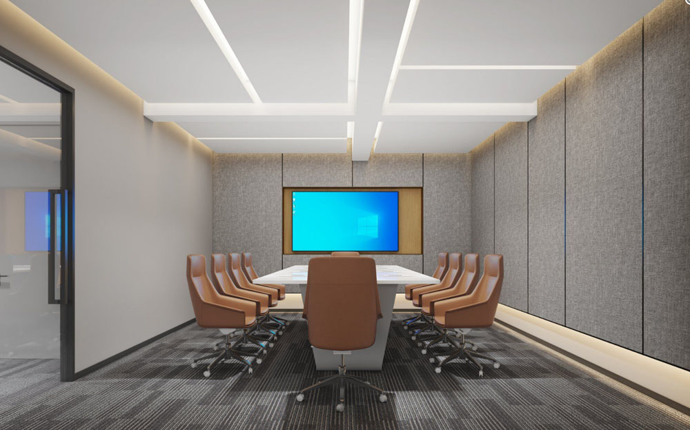 1600平方鄭州辦公樓設計方案+裝修施工