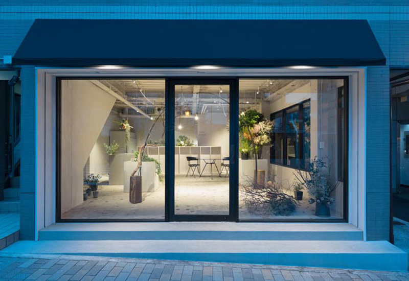 120平米花藝定制工作室裝修設(shè)計(jì)