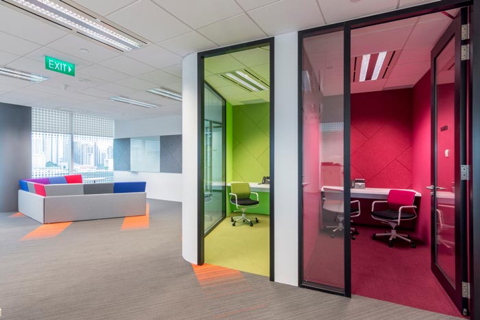 650平米鄭州辦公室裝修設計效果圖