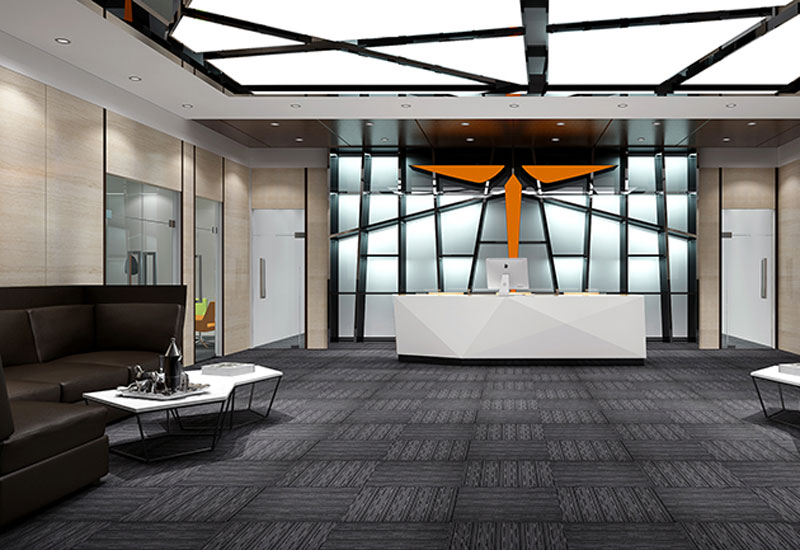 560平米辦公室裝修設計效果圖