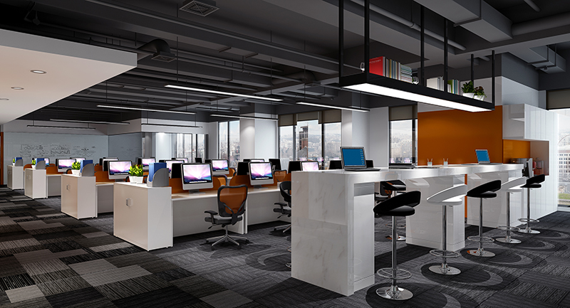 560平米辦公室裝修設(shè)計(jì)效果圖