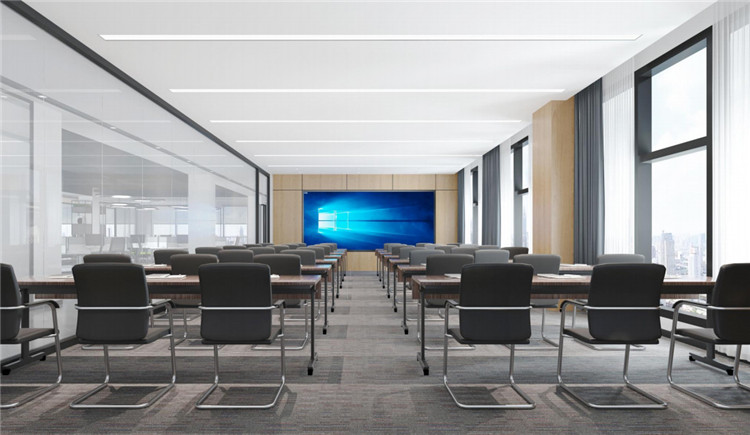 2200平米企業辦公樓裝修設計效果圖