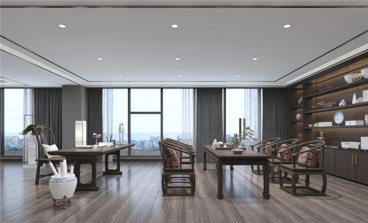 2200平米企業辦公樓裝修設計效果圖