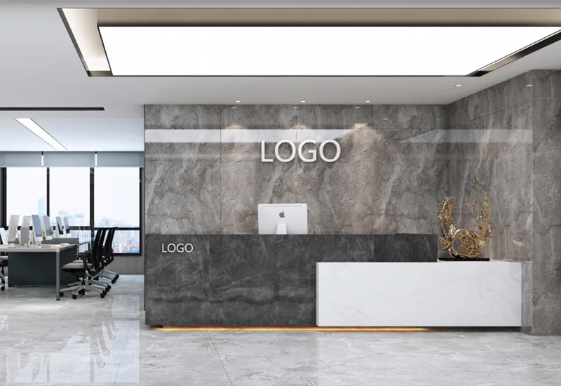 800平米簡約辦公室設計裝修效果圖