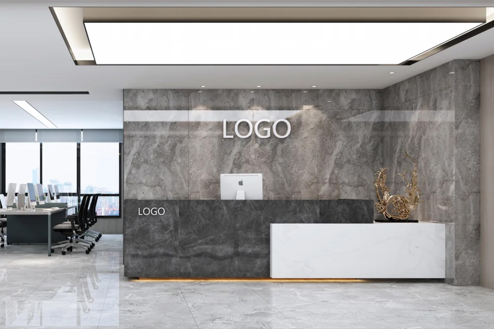 800平米簡約辦公室設計裝修效果圖