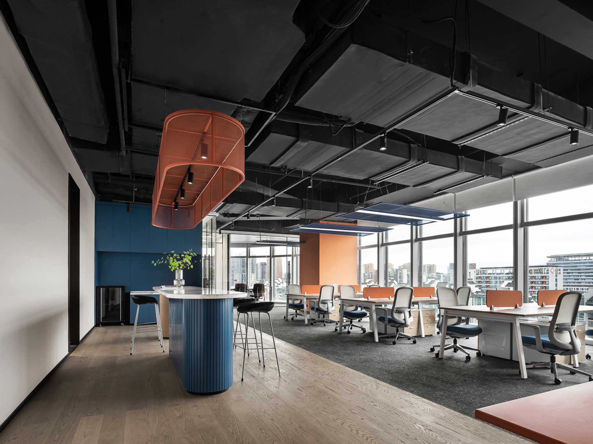 270平米鄭州企業辦公室裝修設計