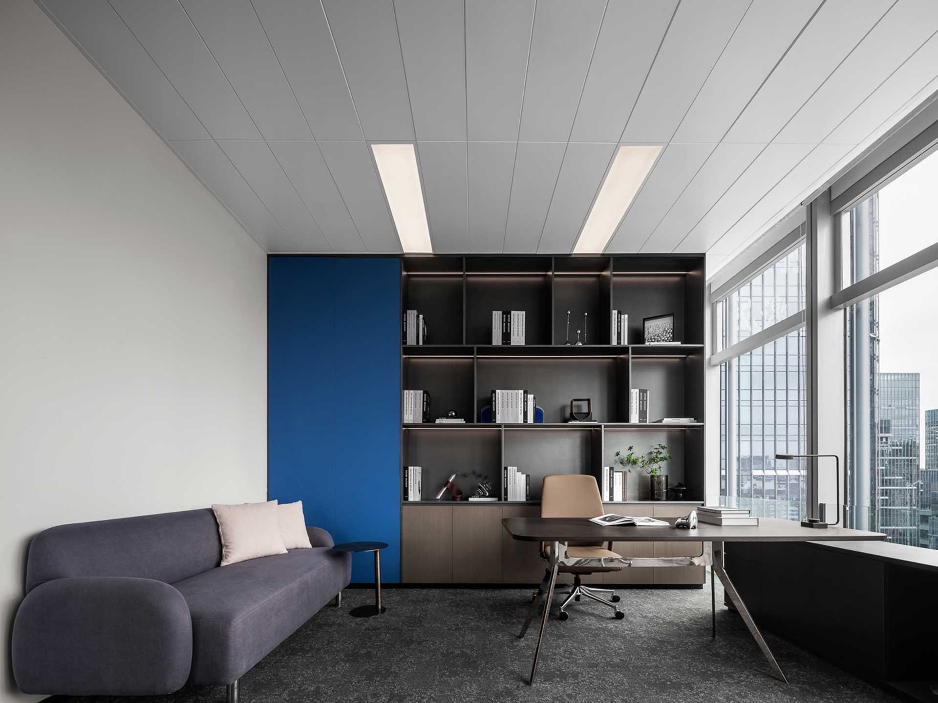 270平米鄭州企業辦公室裝修設計