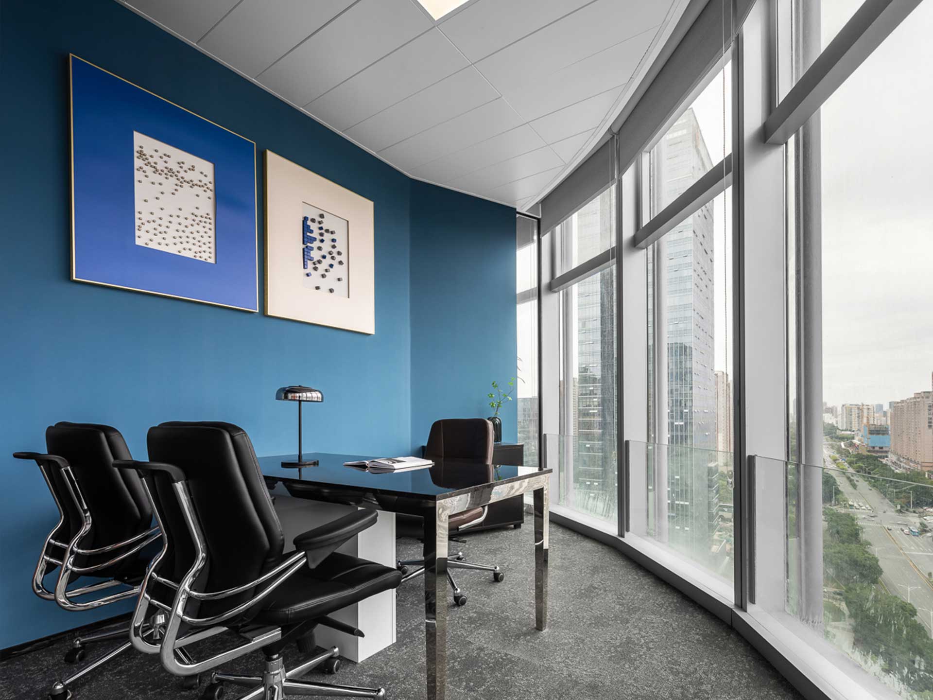 270平米鄭州企業辦公室裝修設計