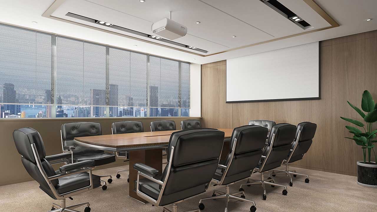 300平米鄭州商務辦公室設計效果圖