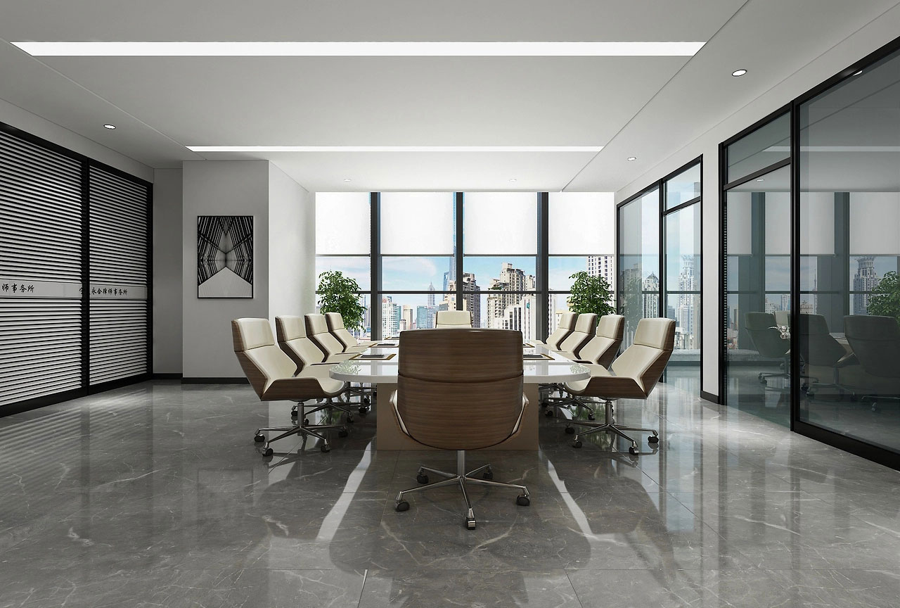 160平米鄭州辦公室裝修設(shè)計(jì)效果圖