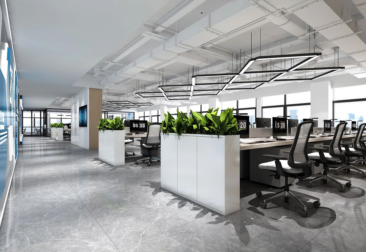 325平米鄭州辦公室裝修設(shè)計效果圖