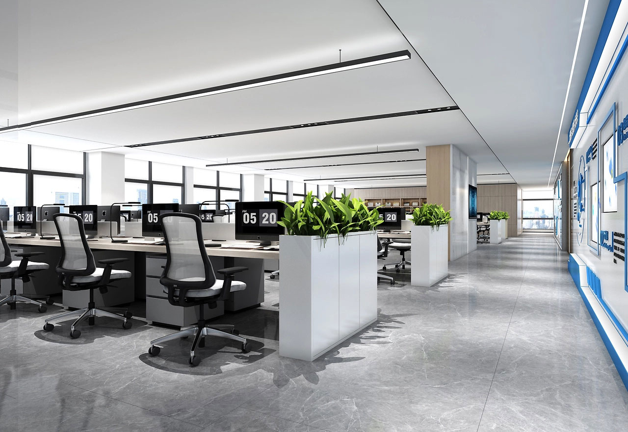 325平米鄭州辦公室裝修設(shè)計效果圖