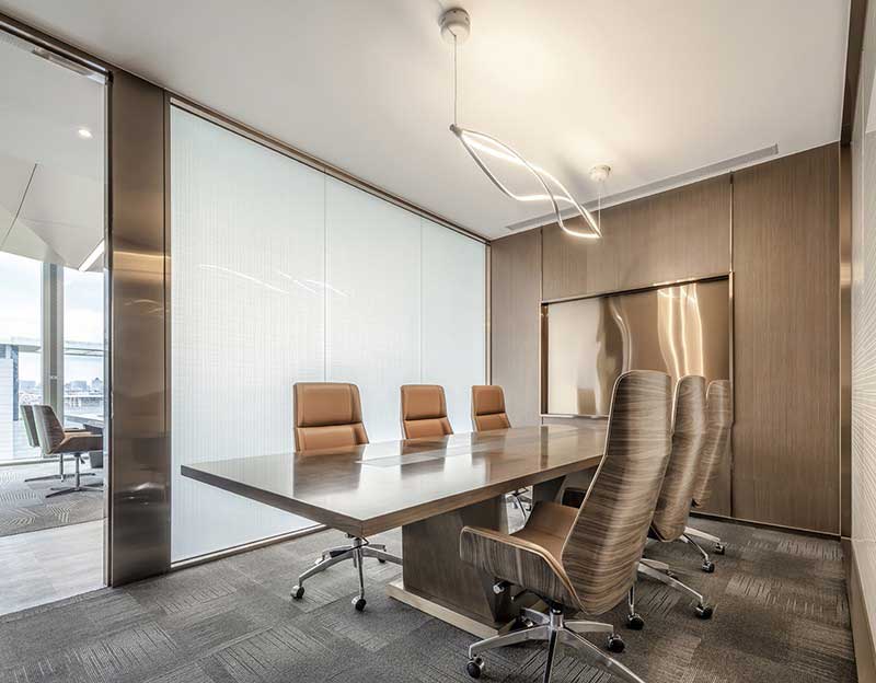 360平米鄭州企業辦公室裝修效果圖