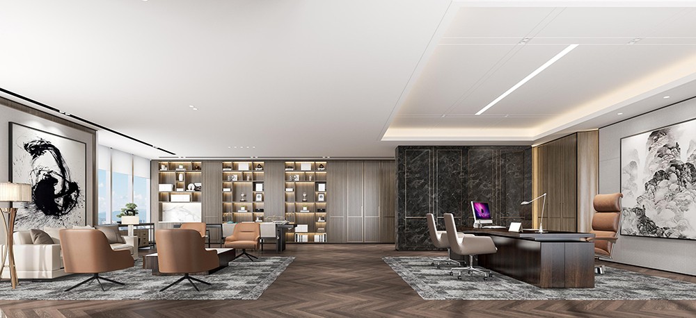 800平米鄭州辦公室裝修設計效果圖
