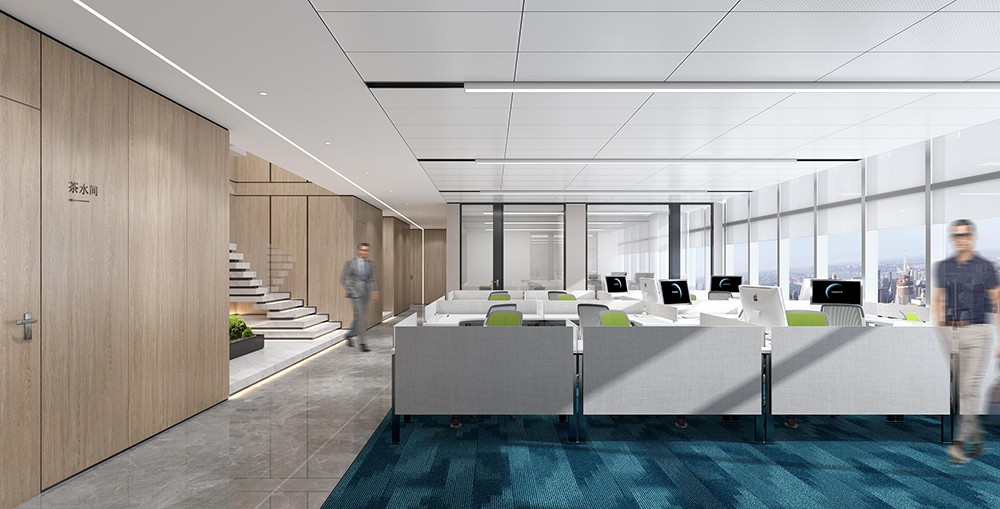 800平米鄭州辦公室裝修設計效果圖