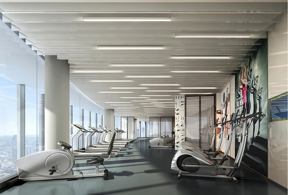 1300平米鄭州公司辦公樓設(shè)計效果圖