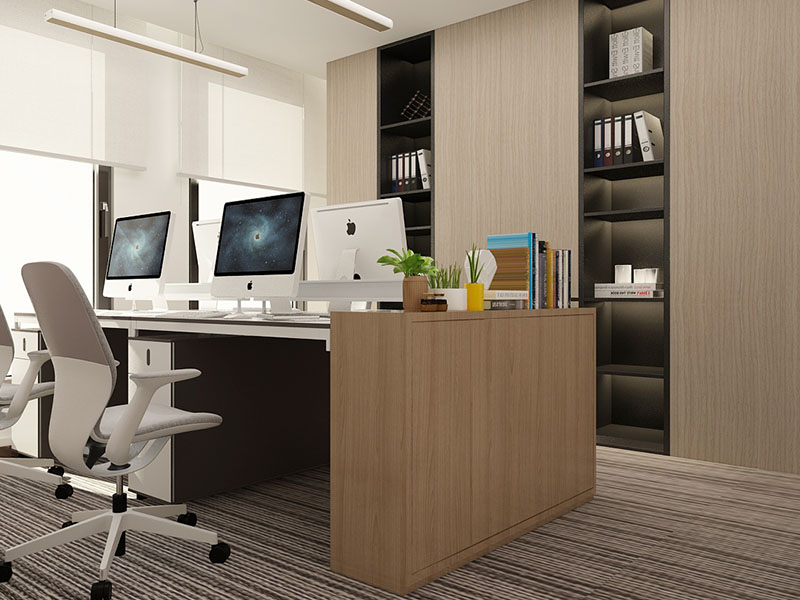 180平米鄭州辦公室設計裝修效果圖