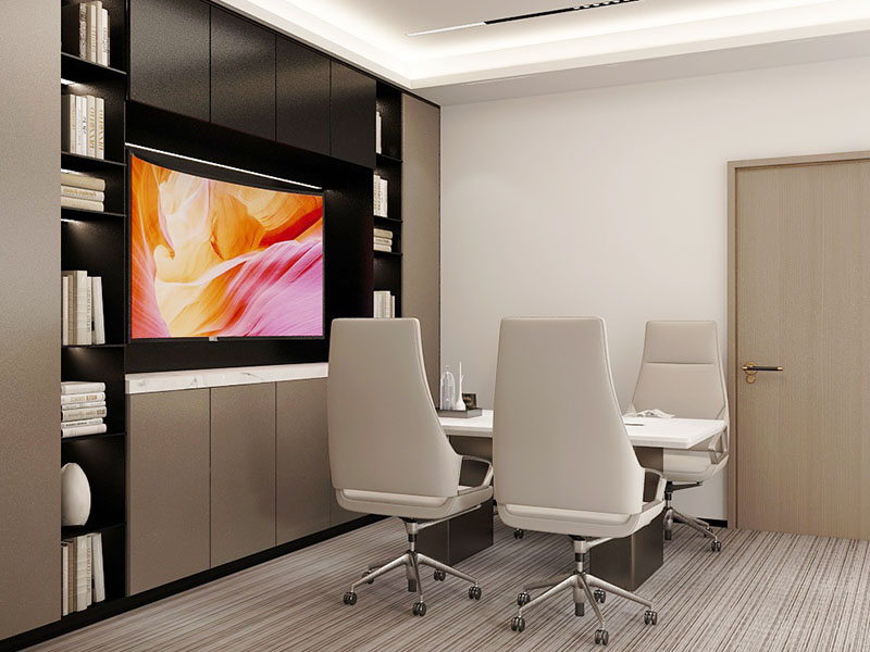 180平米鄭州辦公室設計裝修效果圖