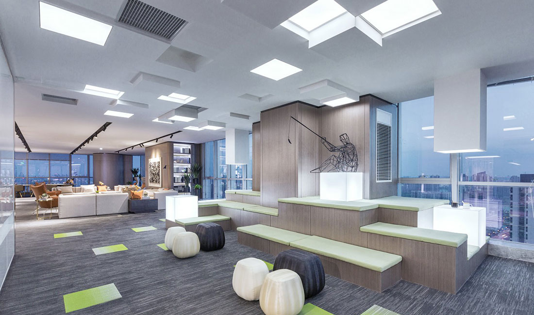 650平米鄭州辦公室裝修效果圖