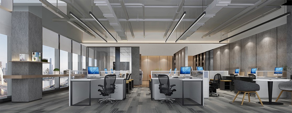 420平米鄭州辦公室裝修設計效果圖