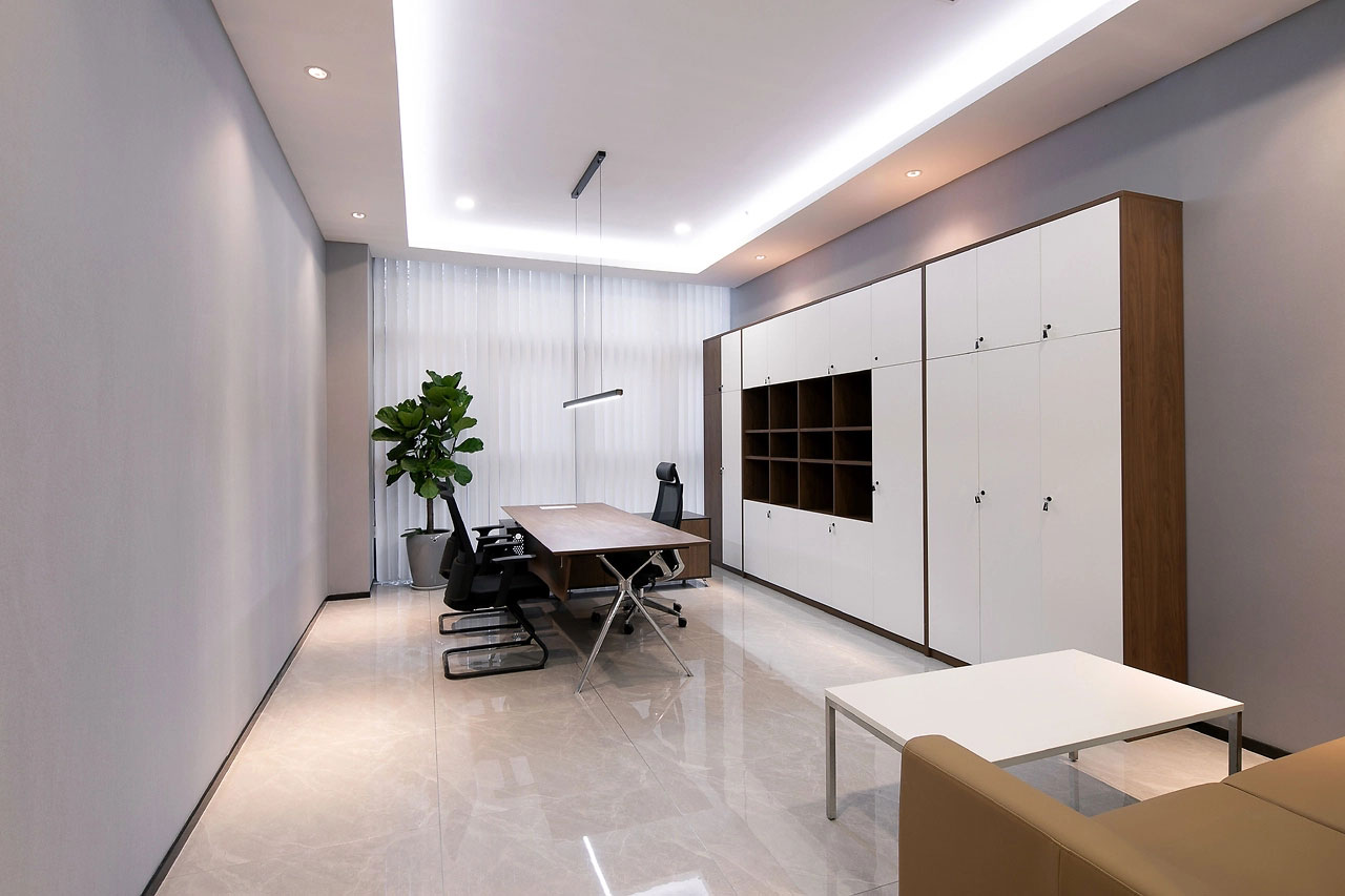 360平米鄭州辦公室設計施工效果圖